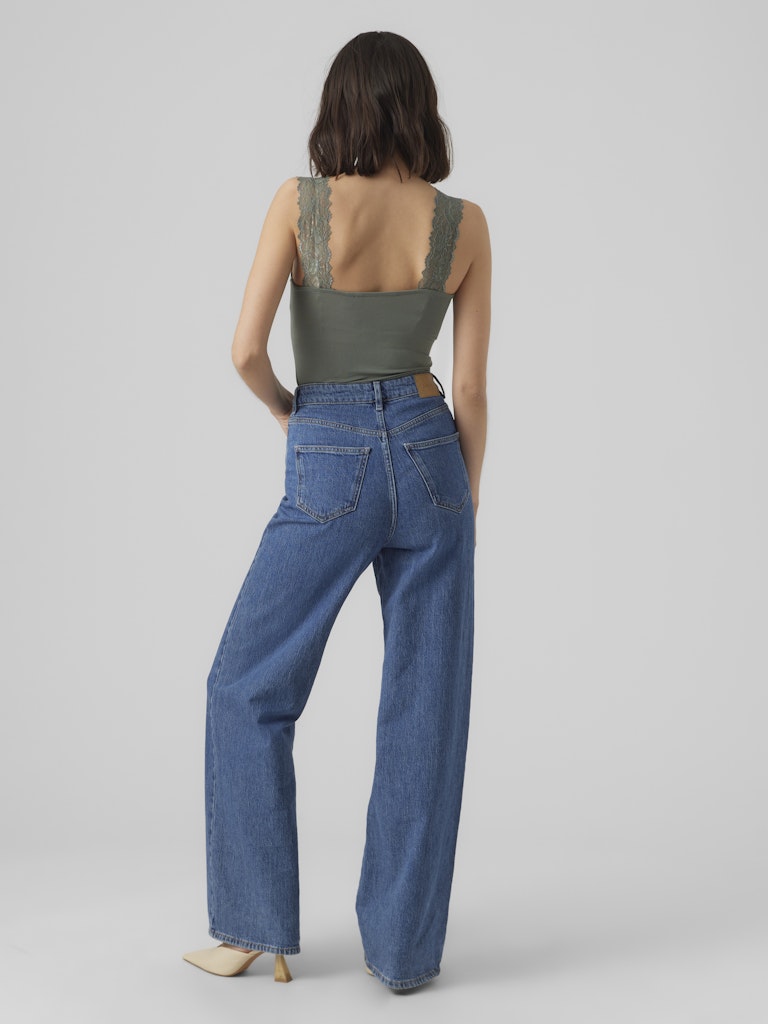 Vmrosa Sl Top Jrs Noos - Donkergroen