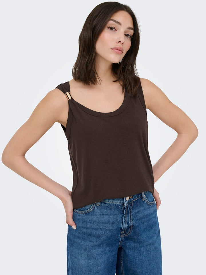 Jdyuffa S/l Top Jrs Noos - Steenrood