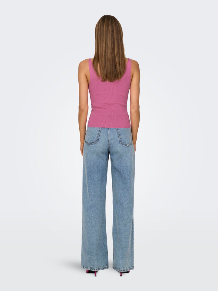 Jdynanna S/l Top Knt Noos - Roze