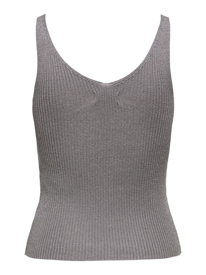 Jdybodilla Lurex S/l Top Knt - Taupe