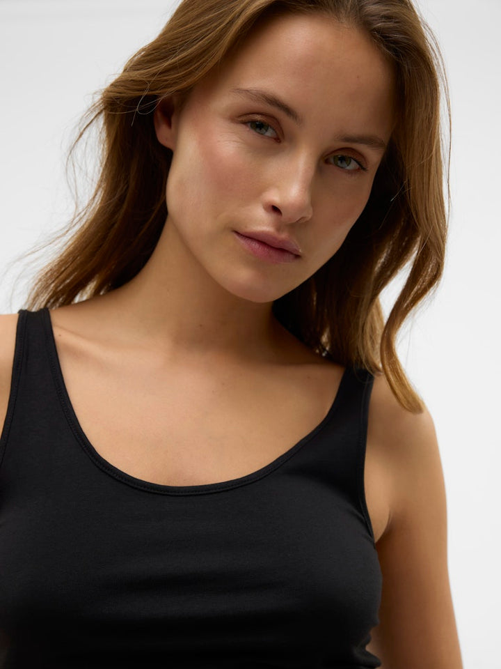 Vmmaxi My Soft Uu Tank Top - Zwart