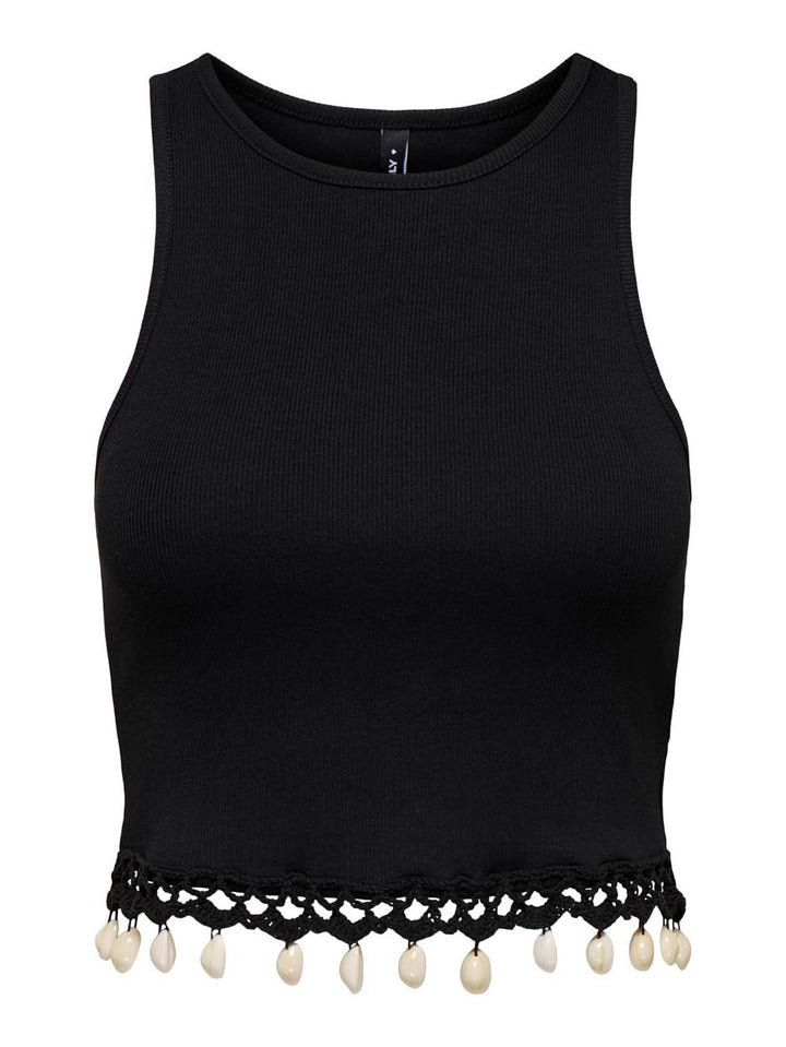 Onlshelly Life S/l Top Jrs - Zwart