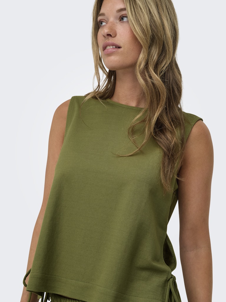 Jdyleslie S/l Bow Top Jrs Noos - Olijf