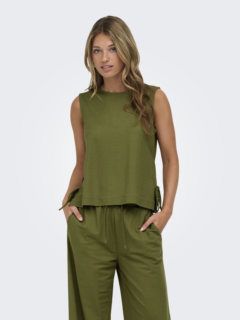 Jdyleslie S/l Bow Top Jrs Noos - Olijf