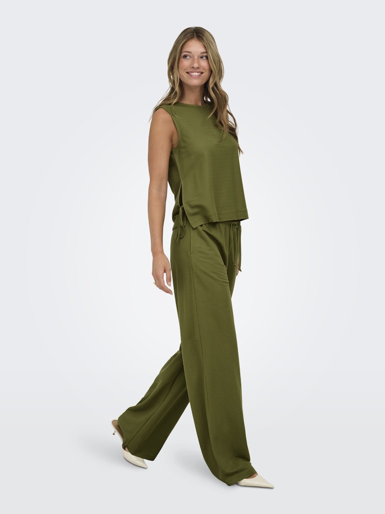 Jdyleslie S/l Bow Top Jrs Noos - Olijf