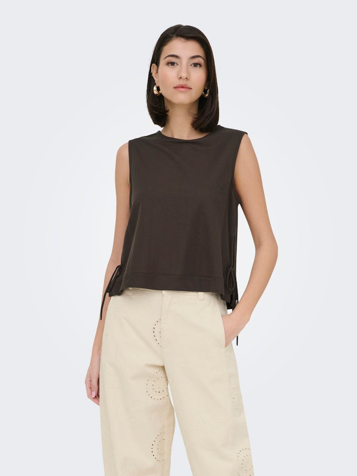 Jdyleslie S/l Bow Top Jrs Noos - Bruin