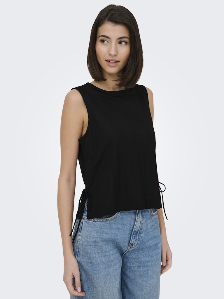 Jdyleslie S/l Bow Top Jrs Noos - Zwart