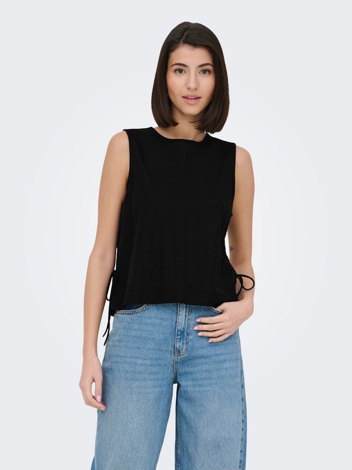 Jdyleslie S/l Bow Top Jrs Noos - Zwart