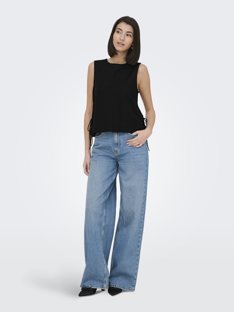 Jdyleslie S/l Bow Top Jrs Noos - Zwart