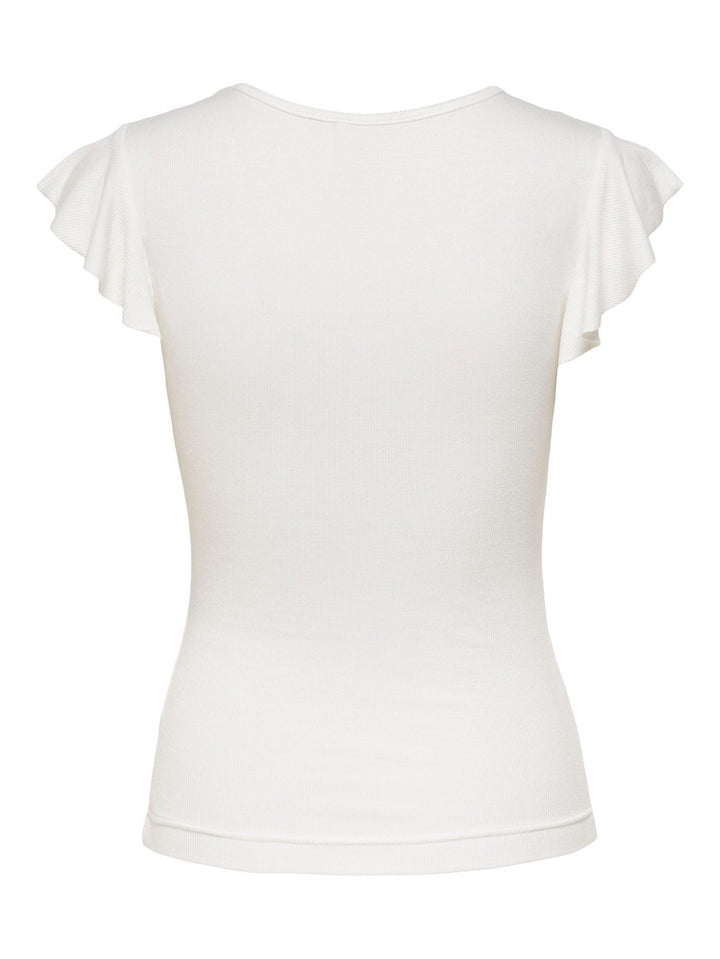 Onlbelia S/l Top Jrs Noos - Off-white