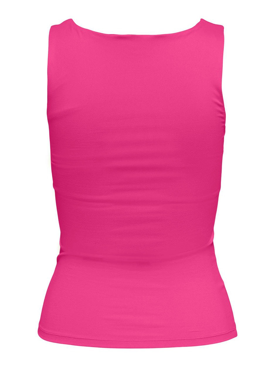 Onlea S/l 2-ways Fit Top Jrs Noos - Fuchsia