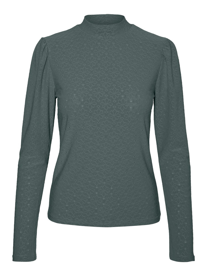 Vmpauline Ls Top - Oud Groen