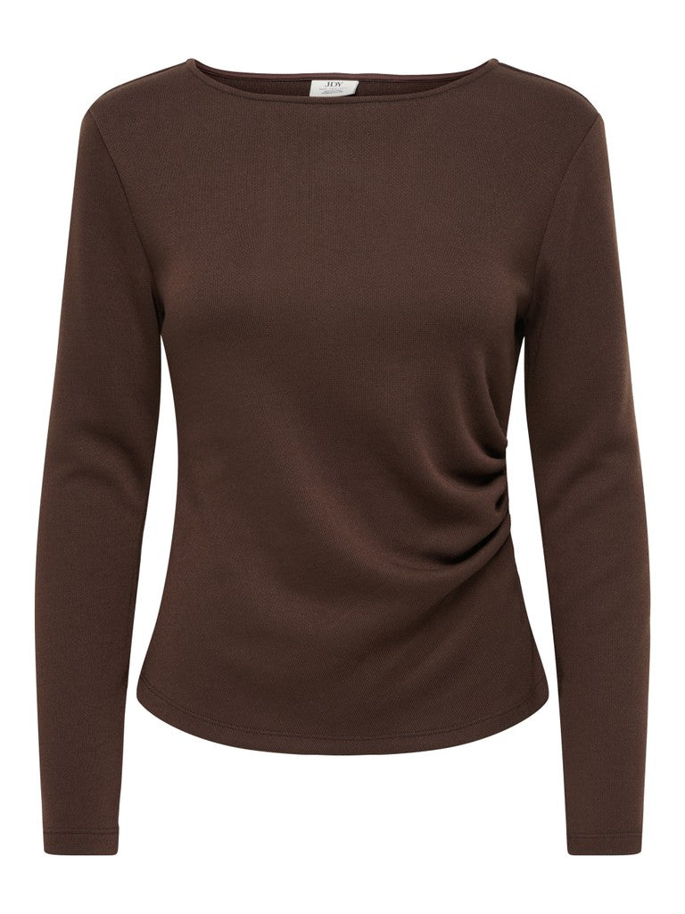 Jdyliva Life L/s O-neck Top Jrs - Bruin