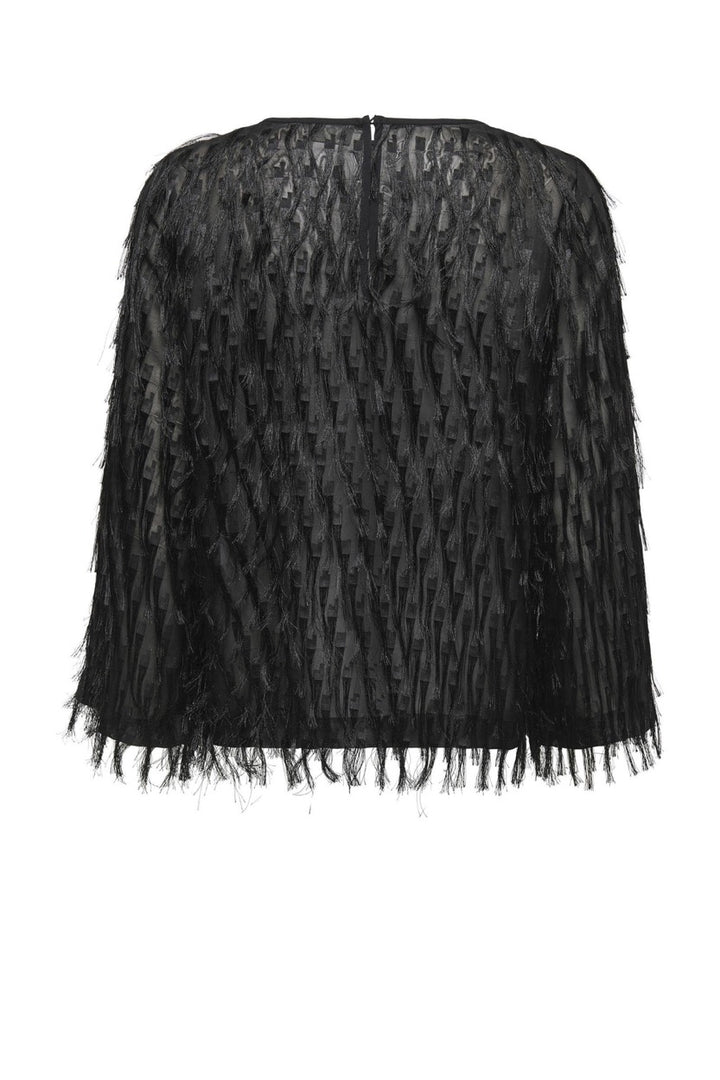 Jdyfleur Ls O-neck Top - Zwart