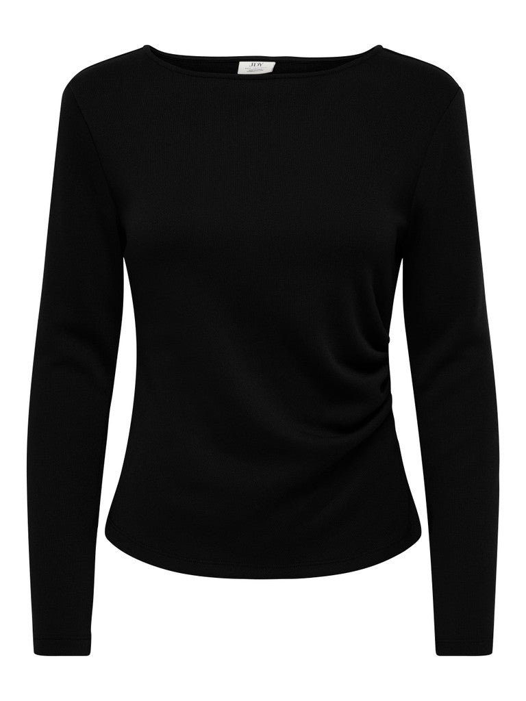Jdyliva Life L/s O-neck Top Jrs - Zwart