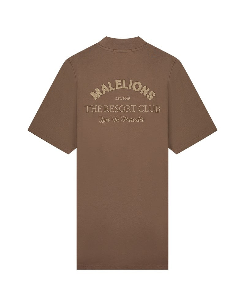 Paradise T-shirt Dress - Bruin