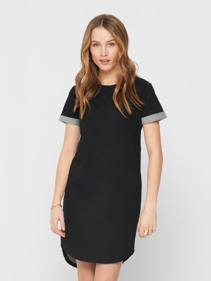Jdyivy S/s Dress Jrs Noos - Zwart