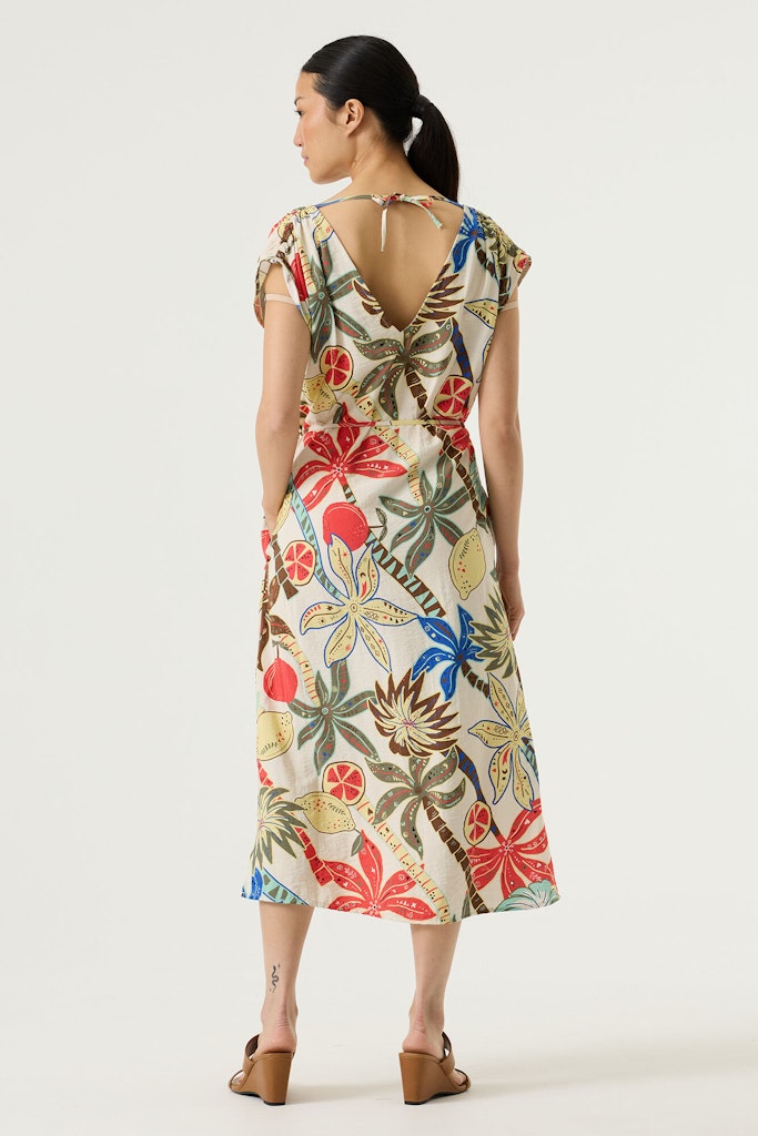 R260280 Ladies Dress - Ecru Dessin