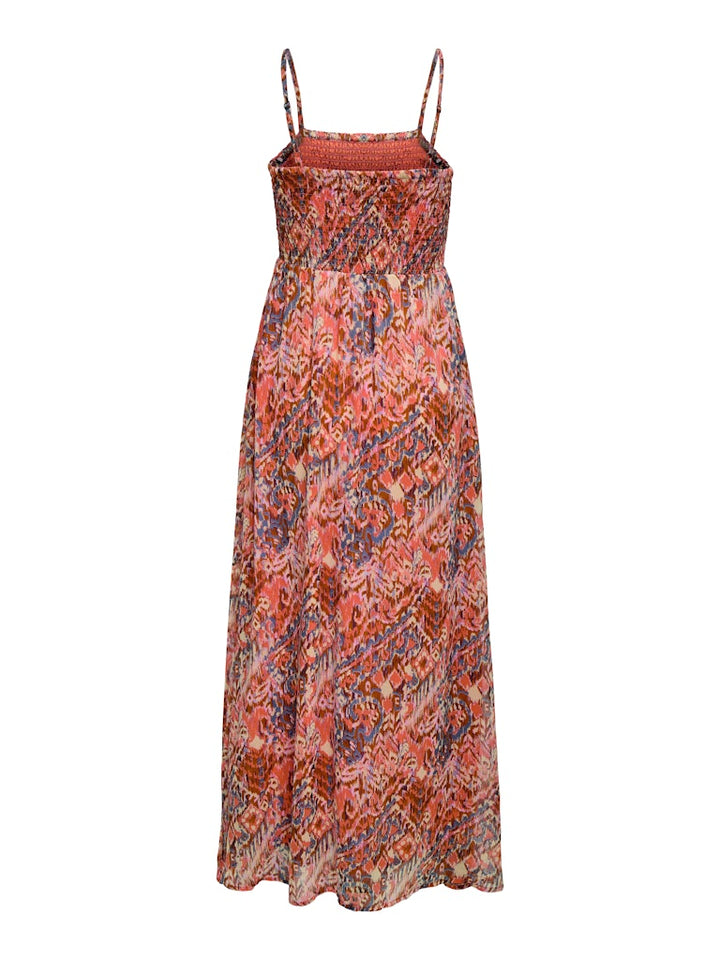 Onlelena Vikki Strap Ank Dress Noos Wvn - Roze Dessin