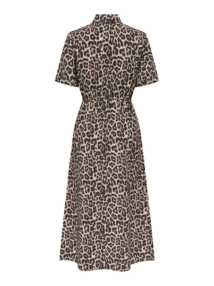 Onlaris Life 2/4 Shirt Dress Wvn Cc - Bruin Dessin