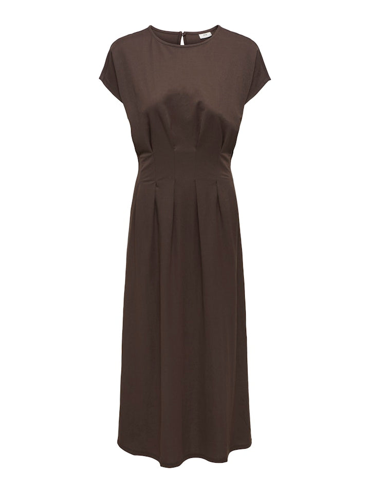 Jdyrebekka Life S/s Midi Dress Jrs - Bruin