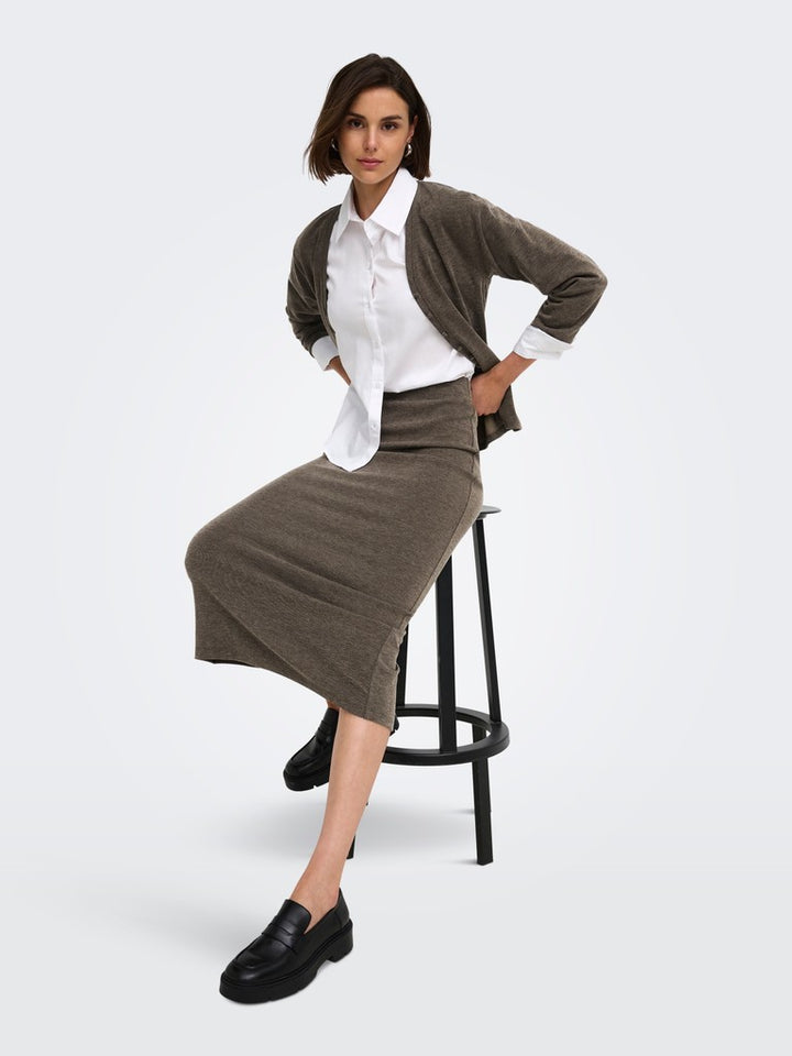 Jdyvita Life Long Skirt Jrs Dia - Bruin Melee