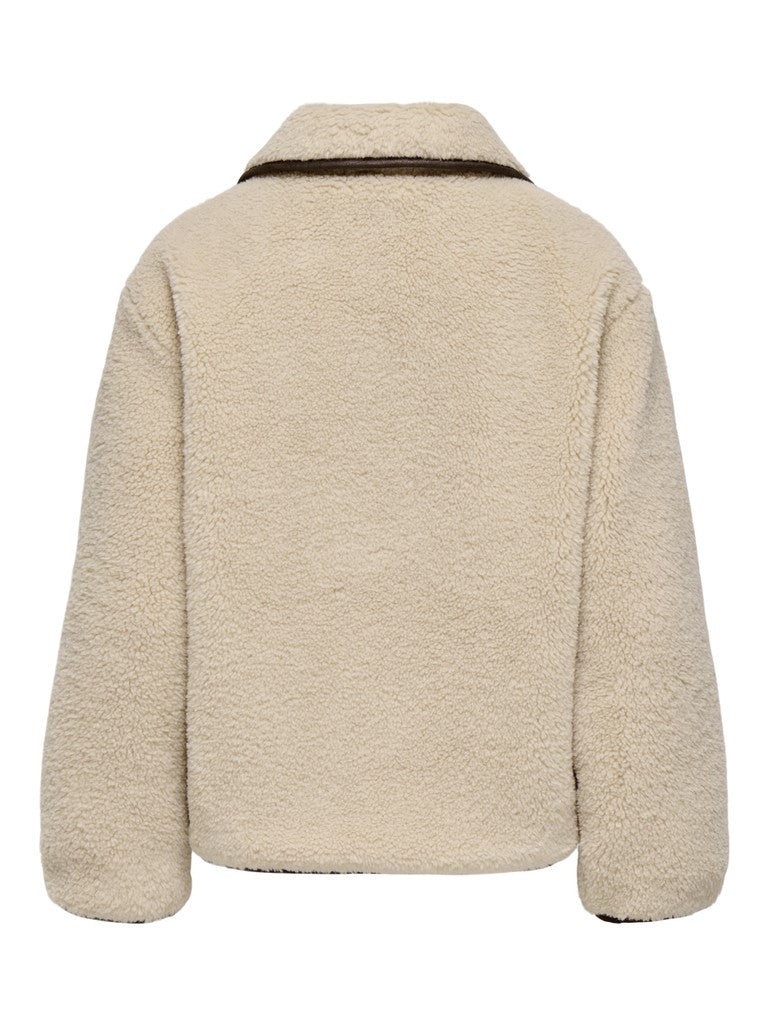 Jdynoella Life Teddy Jacket Otw Noos - Beige