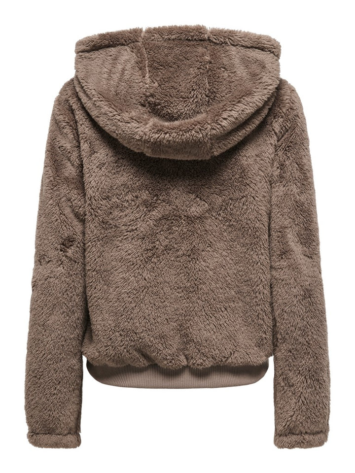Onlnewanna Contact Sherpa Jkt Otw N - Taupe