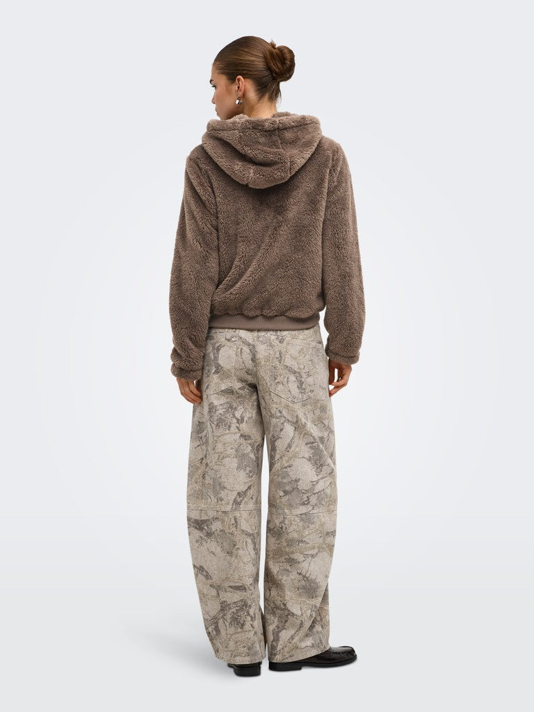 Onlnewanna Contact Sherpa Jkt Otw N - Taupe