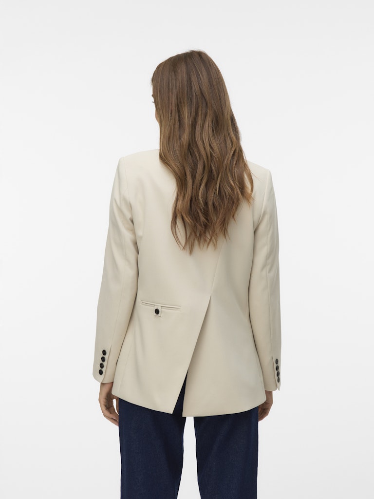 Vmphiline Ls Regular Blazer - Ecru