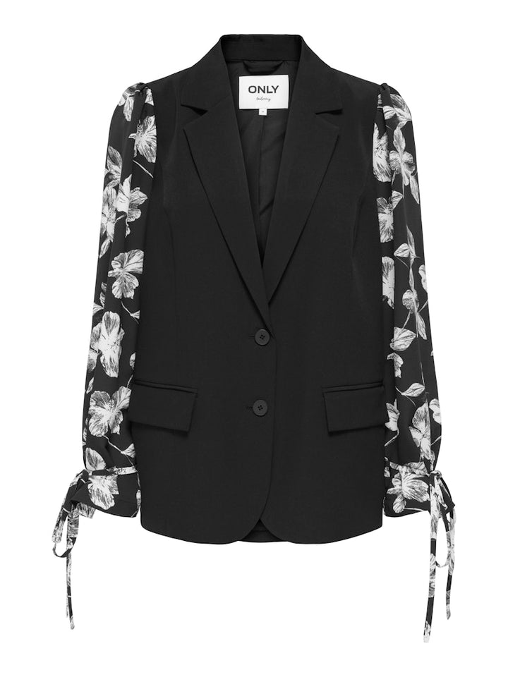 Onlmellie Life L/s Mix Blazer Tlr Cs - Zwart