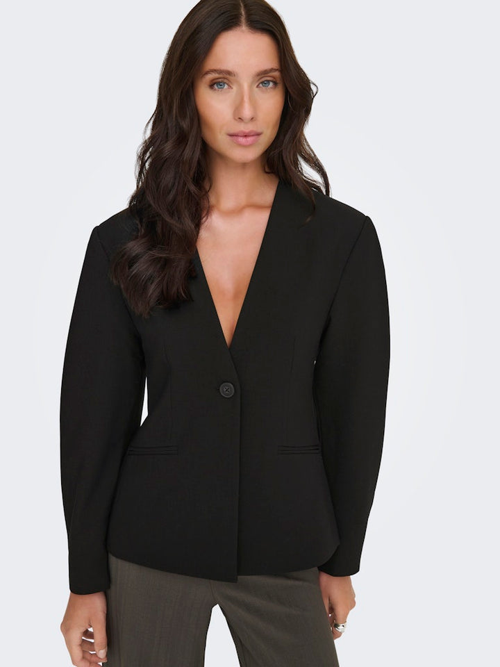 Onlcasey Ls Balloon Sl Blazer - Zwart