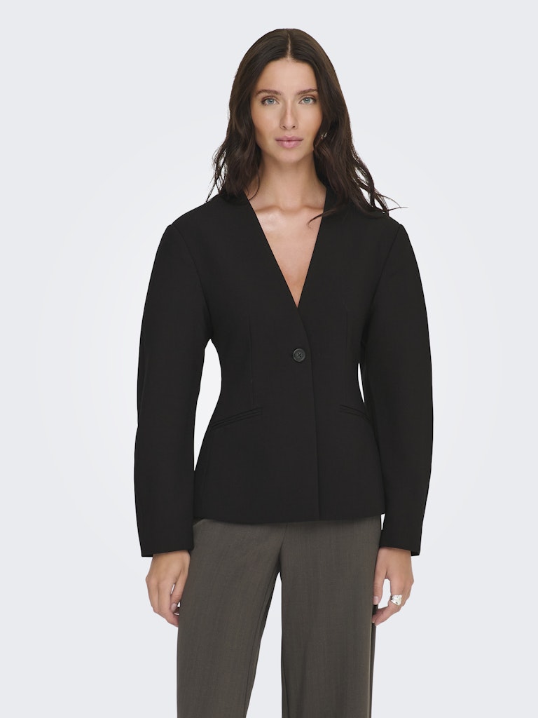 Onlcasey Ls Balloon Sl Blazer - Zwart