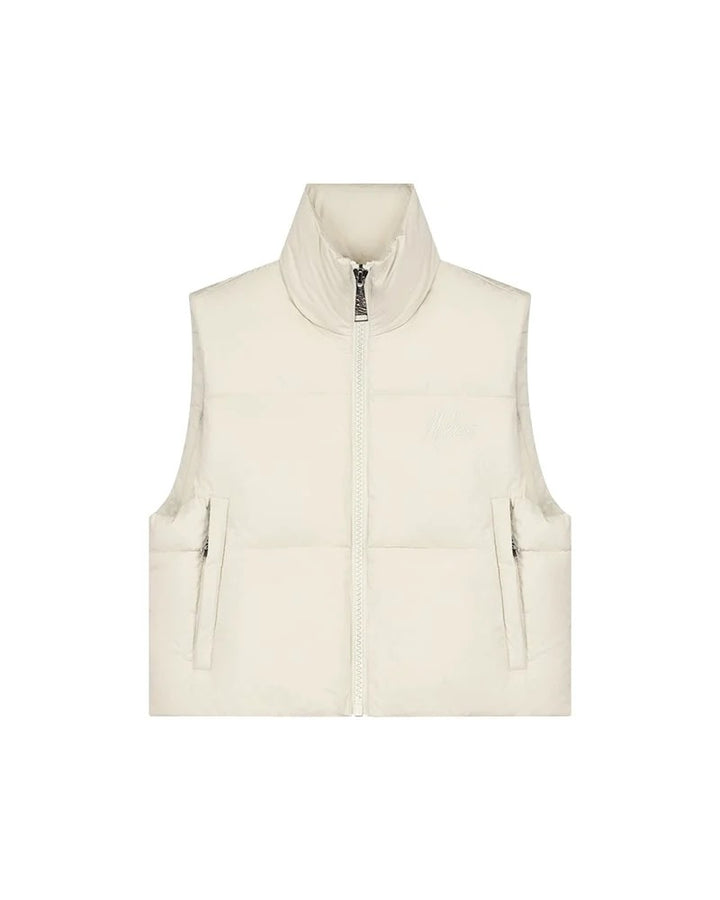 Cropped Bodywarmer - Beige