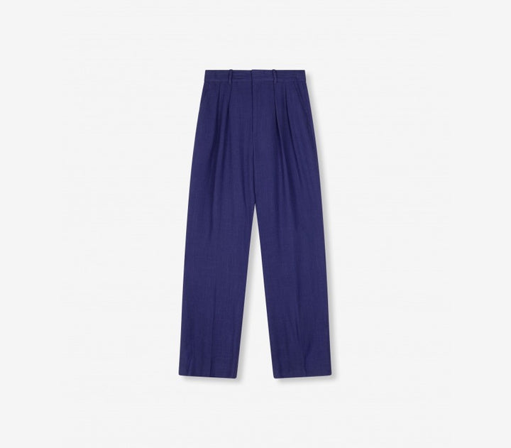 Bloucle Wide Pants - Paars