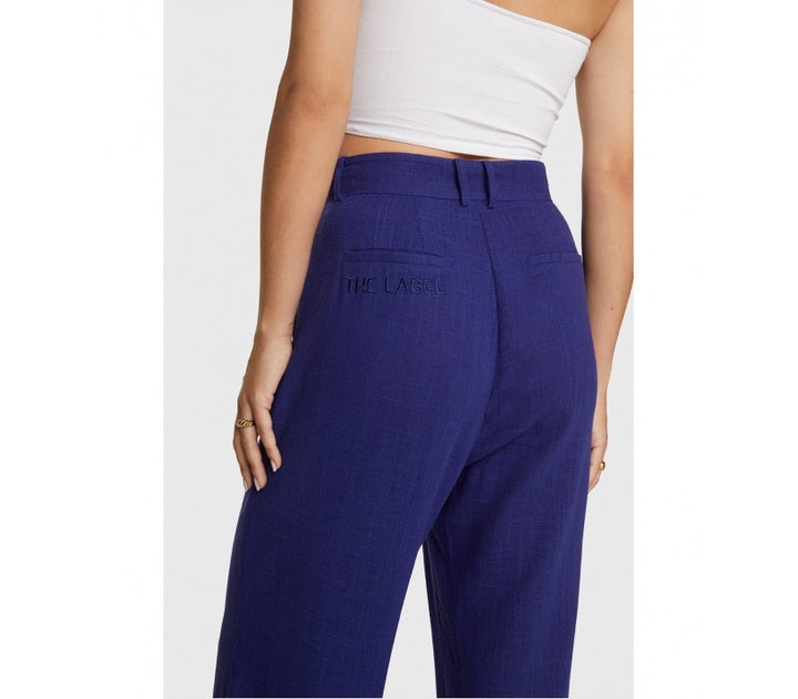 Bloucle Wide Pants - Paars