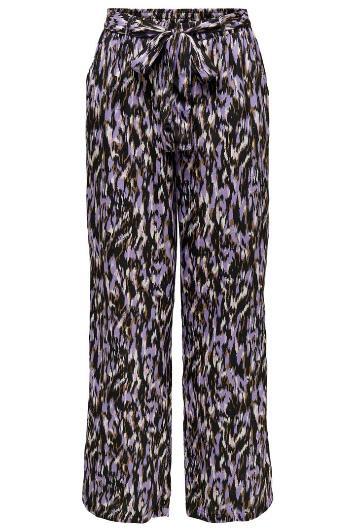 Onlwilma Palazzo Pant Cs Ptm - Paars Dessin