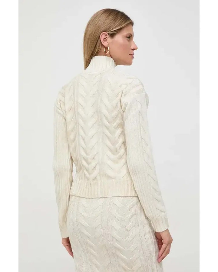 Diane Foil Sweater - Off-white