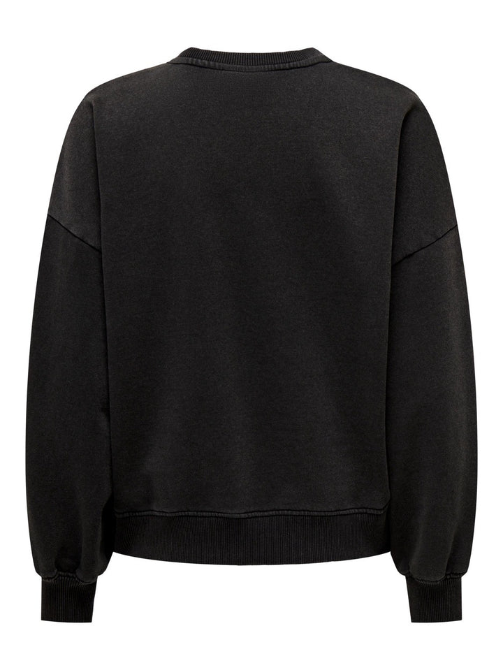 Onllucinda L/s Graffiti O-neck Box - Zwart