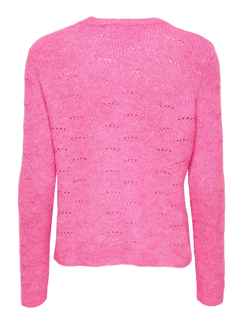 Onllolli L/s Pullover Knt Noos - Roze