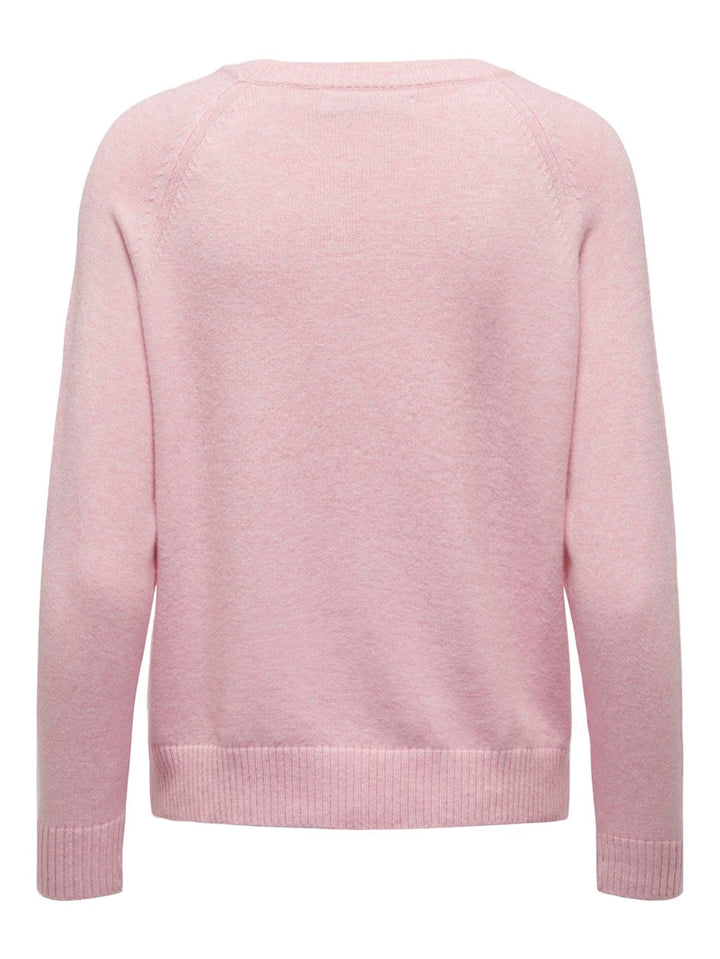 Onllesly Kings L/s Pullover Knt Noo - Licht Roze