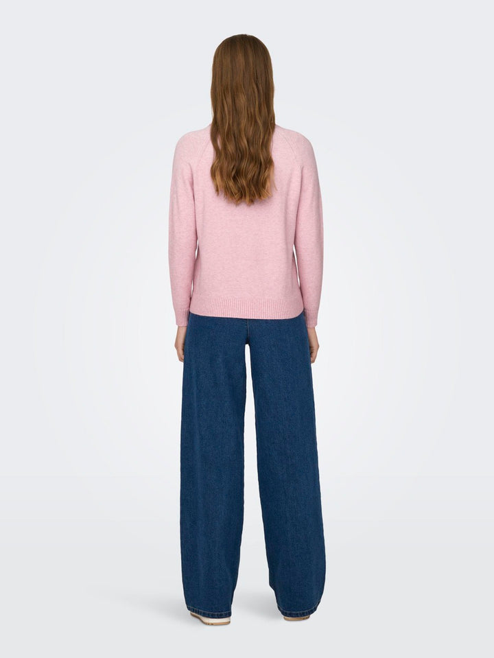 Onllesly Kings L/s Pullover Knt Noo - Licht Roze