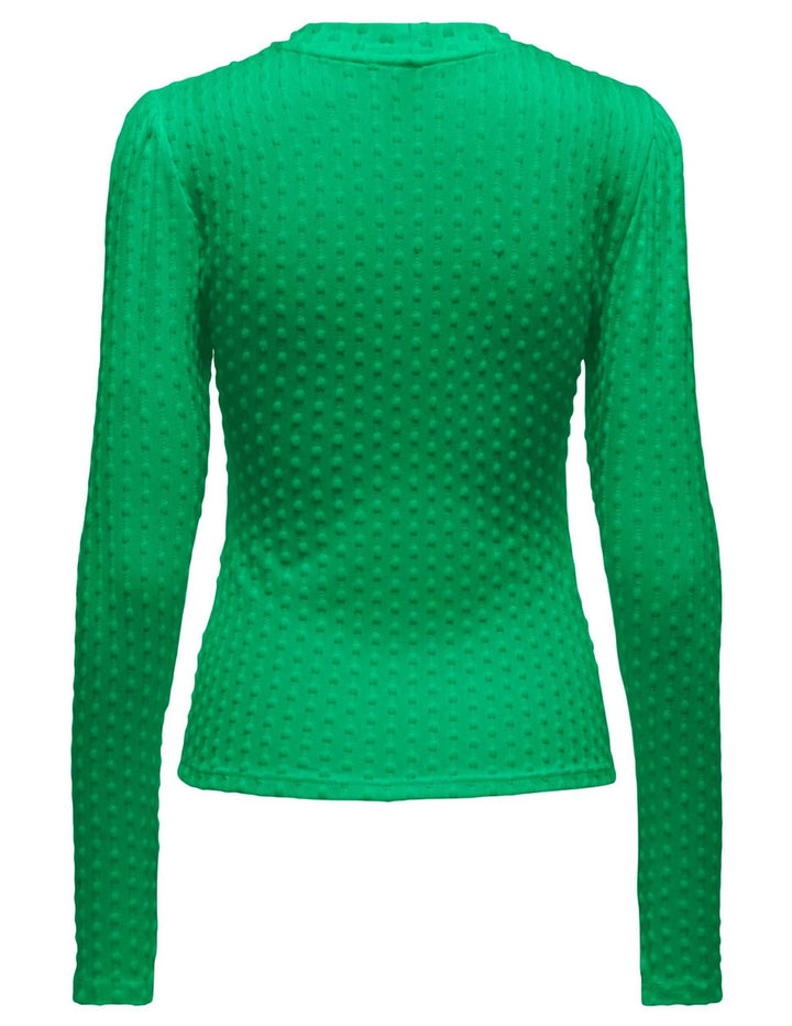 Onlmaddy L/s Puff Top Cc Jrs - Groen