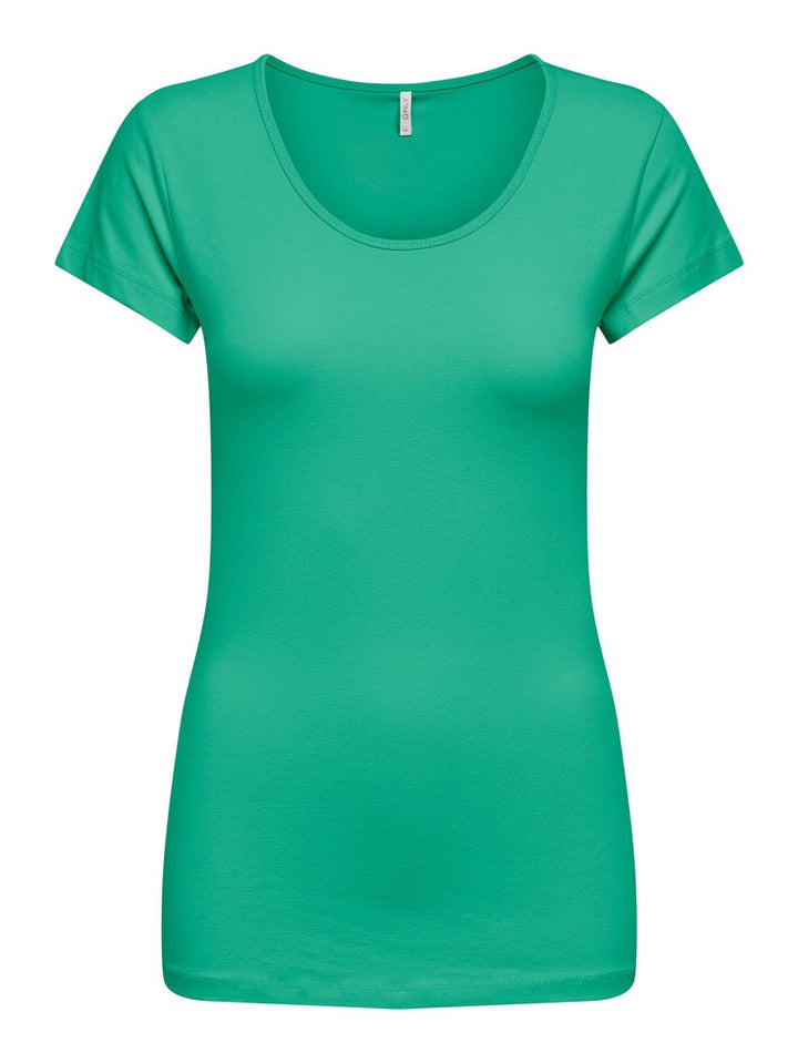 Onllive Love S/s Oneck Top Noos Jrs - Groen