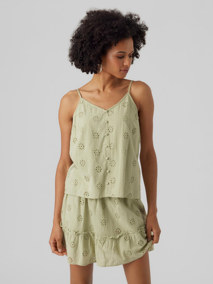 Vmmaja Singlet Wvn - Olijf