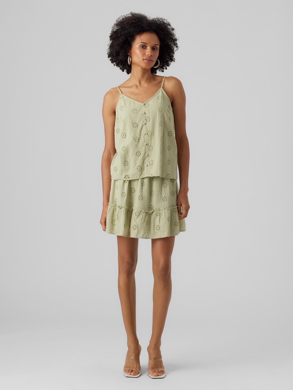 Vmmaja Singlet Wvn - Olijf