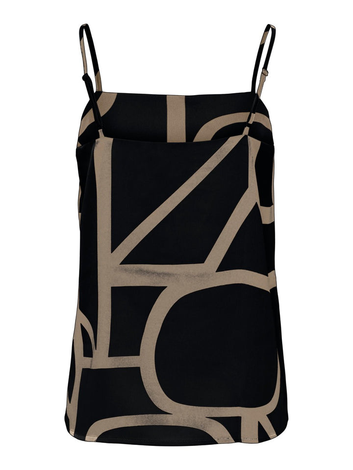 Onlamelia Singlet Ptm - Zwart Dessin