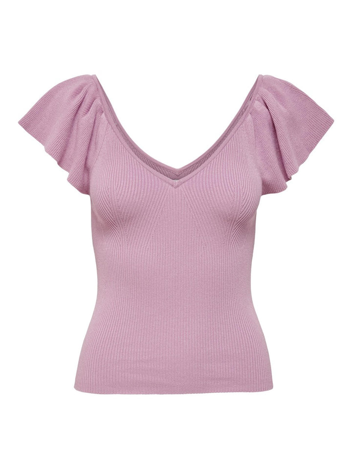 Jdysabrina Life S/s Pleat Sleeve To - Mauve