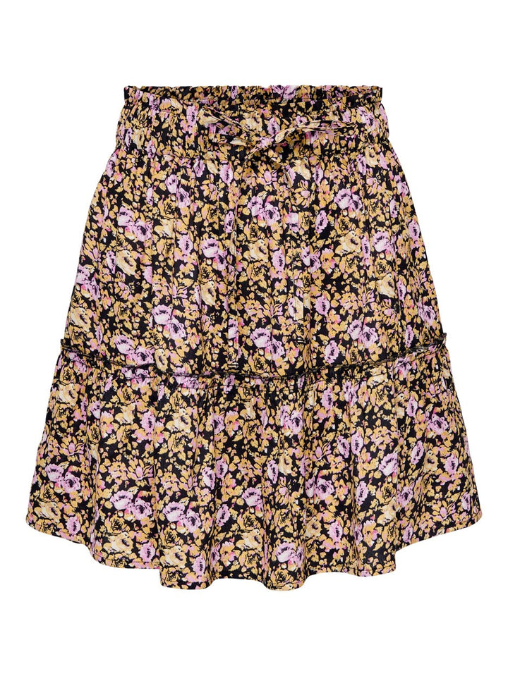 Onllila Mini Skirt Nn - Zwart Dessin