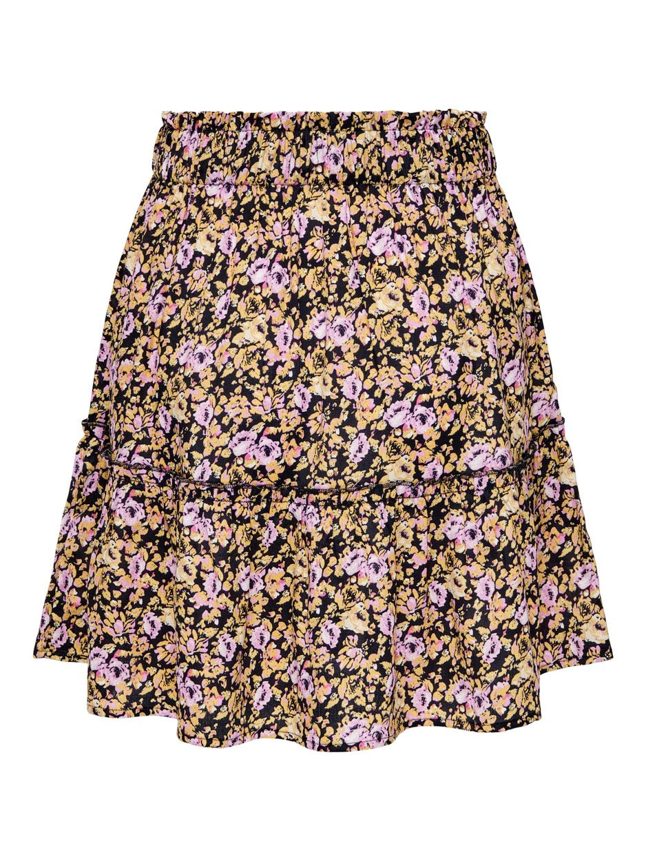 Onllila Mini Skirt Nn - Zwart Dessin